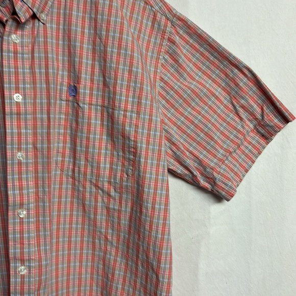 Cinch Men’s Short Sleeve Button Down Shirt Western Cowboy Size Large - Picture 3 of 7
